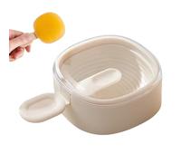 Cushangty Ice Cream Molds with Sticks,Stackable Ice Cream Making Molds | Food Grade Making Mould, Easy Release Leak-Proof Kitchen Accessories for Homemade Desserts