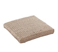 Cushangty Japanese Seat Cushion - Woven Rustic Straw Flat Seat Cushion,Breathable Padded Floor Pillow, Yoga Meditation for Home Living Room Outdoor Garden