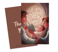 Cushangty Memory Journal | Journal to Write Letters to Children | 50-Sheet Record Notebook, Parenting Family Relationship Bonding Diary for Pregnancy Baby Shower