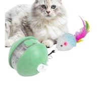 Cushangty Moving Ball for Cats - Electric Moving Cat Chasing Ball,Safe Pet Playing Supplies Exercise Training Accessories for Backyard Lawn Beach Living Room Balcony Park