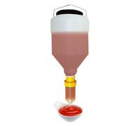 Cushangty Sauce Dispensing Bottle,Sauce Dispenser Upside-Down | 3.5L Portion Control Kitchen Cooking Container Leak-Proof for Meal Prep Oil Mayonnaise Syrup Salad Dressing