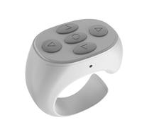 Cushangty Scrolling Ring Remote Control | Wireless Remote Control Page Turner | Page Turner Clicker for Phones, Scroller Ring for Reading E-book, Taking Pictures, Social Media Interaction, Watching