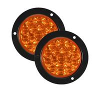 Cushangty Trailer Turn Signal Lights - LED Stop Turn Tail Lights Integrated Backup Reverse | LED Trailer Trucks Halo Brake Stop Running Signal Tail for Rv/Van