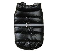 Cushangty Winter Jacket for Small Dogs, Winter Coat for Small Dogs, Dog Snow Jacket with Reflective Stripes and Integrated Hole for the Harness - Puppy Jacket, Cosy Snow Vest for