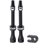 Cushcore Presta Tubeless Valves Silver 55 mm