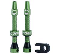 Cushcore Presta Tubeless Valves Green 44 mm