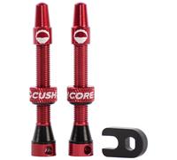 CushCore Tubeless Valves 44mm Presta Valve MTB Mountain Bike Spares Colours New