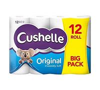 Cushelle Cushioned Toilet Roll (Pack of 12)