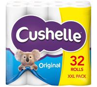 Cushelle Original Toilet Rolls 2 Ply - 32 Rolls of 180 Sheets