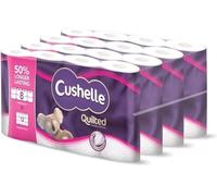 Cushelle Quilted Toilet Roll 3 Ply 4304060 6 Rolls of 236 Sheets