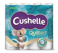 Cushelle Quilted Coconut Toilet Rolls, Pack of 16