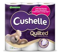 Cushelle Quilted Toilet Paper, Pack of 9