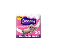 Cushelle Simply Soft Toilet Roll 24 Standard Rolls