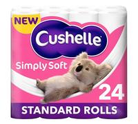 Cushelle Simply Soft Toilet Roll 24 Standard Rolls | Toilet tissue, toilet paper