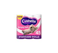 Cushelle Simply Soft Toilet Roll, 45 Standard