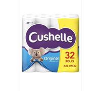 CUSHELLE Toilet Tissue Paper 32 Rolls White