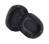 Cushion Black Replacement Foam Velour Pads for Ear Headphones | Compatible with Ath M50x M40x M30 M50 Sx1, Easy Install, Comfortable Listening