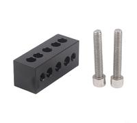 Cushion Block for Telescope Guiding Ring Horizontal Lifting Support Compatible with Common Mounting Standards for Astronomical Equipment (50mm Black)