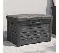 Cushion Box Anthracite 73x50.5x46.5cm Polypropylene 120L Lockable Outdoor Safe