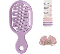 Cushion Comb Set, Small Portable Styling Tool with Air Cushion Massage, Adds Volume and Smoothness, Children's Mini Comb Gift Box