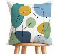 Cushion Cover 60x60 cm Sofa Cushions White Decorative Pillows Linen, for Seat Pads Home Decoration Modern G-CQ081