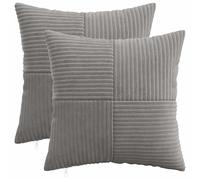 Cushion Cover ALMELO Corduroy Home Decor Textiles Pillow Zipper Indoor vidaXL