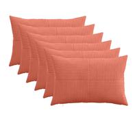 Cushion Cover ALMELO Corduroy Home Decor Textiles Pillow Zipper Indoor vidaXL