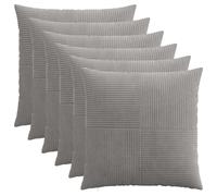 Cushion Cover ALMELO Corduroy Home Decor Textiles Pillow Zipper Indoor vidaXL