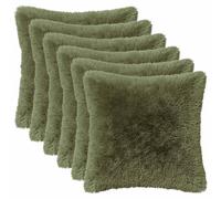 Cushion Cover HEERLEN PV Fleece Modern Pillow Decorative Soft Slipcover vidaXL