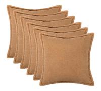 Cushion Cover HOUTEN Bouclé Modern Textiles Decorative Slipcover Home vidaXL
