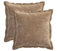 Cushion Cover HOUTEN Chenille Fabric Home Decor Textile Accessory Room vidaXL