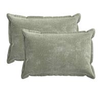 Cushion Cover HOUTEN Chenille Fabric Home Decor Textile Accessory Room vidaXL