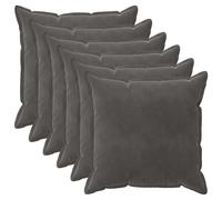 Cushion Cover HOUTEN Velvet Decorative Home Indoor Pillowcase Room Soft vidaXL