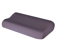 Cushion Cover Pillow Case Pillow Covers for Neck Pillow Neck Support Health Pillow Made of Cotton for Sizes from 35 x 60 to 45 x 75 cm (Dark Grey 104)