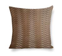 Cushion Cover Pillowcase Cotton Linen Brown Metal Symmetry Durable Cotton Linen Throw Pillow Case Home Decor for Halloween Easter Gifts 40 * 40cm