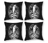 Cushion Cover Pillowcase Cotton Linen Printmaking Space Graphics-up Durable Cotton Linen Throw Pillow Case Home Decor for Halloween Easter Gifts 35x35cm