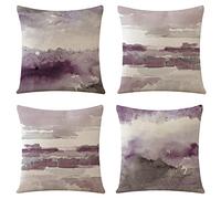 Cushion Covers 50x50cm Geometric Patterns Cushion Cover,Soft Velvet funky Cushion covers Square Double Sided Printing,Outdoor Cushion Suitable for Outdoor Patio Garden Living Room Sofa Farmhouse Decor