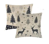 Cushion Covers 55x55cm Brown Outdoor Cushions Waterproof Animal Velvet Cushions Double-Sided Printing Sofa Cushion Square Decorative for Indoor bed Sofa Chair Car room decor Gifts for woman T-636