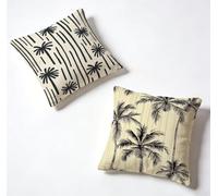 Cushion Covers 65 x 65 Pillow Cases 2 Pack Black And White Sofa Cushions 26x26 Inch Decorative Pillows Tree Outdoor Pillowcase Linen, HD Double Sided Printing Home Decoration Spring Summer S-K0266Y