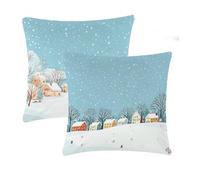 Cushion Covers 65x65cm Duck Egg Outdoor Cushions Waterproof Beige Velvet Cushions Double-Sided Printing Sofa Cushion Square Decorative for Indoor bed Sofa Chair Car room decor Gifts for woman T-714