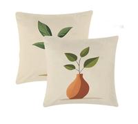 Cushion Covers 80x80cm Green Outdoor Cushions Waterproof Brown Velvet Cushions Double-Sided Printing Sofa Cushion Square Decorative for Indoor bed Sofa Chair Car room decor Gifts for woman T-624