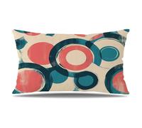 Cushion Covers Northern Europe 70cm x 90cm Rectangle Cushions Turquoise Throw Pillow Covers Velvet Sofa Cushions with Invisible Zipper Large Decorative Pillows Bed Living Room Garden Fall Decor Q9-26