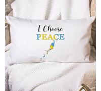 Cushion Covers Palau Flag I Choose Peace Support Holiday Flags Pillowcases Double Sided Printing Cushion Case Decorations Throw Pillow Case For Bedroom Livingroom Living Room 40X60CM