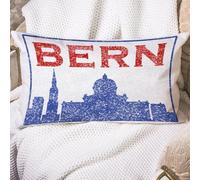 Cushion Covers Switzerland Bern Skyline Landscape City Scenery Throw Pillow Case Decorations Cushion Case Soft Pillowcases For Livingroom Bedroom Living Room 40X60CM