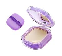 Cushion Foundation, Full Coverage Creamy Foundation with High Coverage, Waterproof, Matte Finish, 24 Hours Durable, High Coverage, Flawless Base for All Skin Types (Gentle Mist Ivory White)