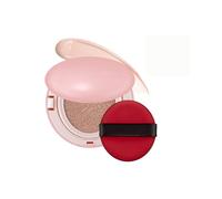 Cushion Foundation - Korean Semi-Matte Waterproof Air Cushion | 72-Hour Longwear Moisturizing Formula for Mature Skin (17C, 18g)