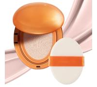 Cushion Foundation - Semi-Matte Waterproof Face Makeup Powder, Long-Lasting Beauty Base for Women, Ladies & Girls, Ideal for Daily Use, Travel, Dating, Business & Birthday, Skin-Friendly Cosmetic