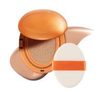 Cushion Foundation, Semi-Matte Waterproof & Long-Lasting Beauty Tail Powder with Smooth Application Feature, Makeup Category for Women Ladies Girlfriend Girls Daily Travel Work Party Dating Business