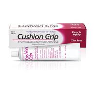 Cushion Grip - A Soft Pliable Thermoplastic Denture Adhesive for Refitting and Tightening 1 Oz (28 Grams) …