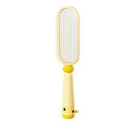Cushion Hair Brush - Curly Comb detengler, Soft Flexible Bristles, Lightweight, Comfortable Use, Multi-Purpose, Quick Styling Tool | Massage Comb for Home Salon Hotel Daily Travel All Hair Types